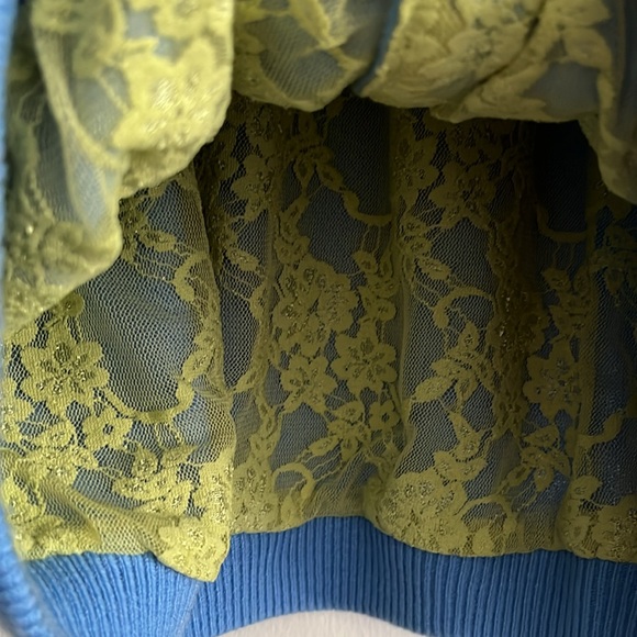 I.E. Petite Blue Cardigan, Petite Small - Picture 7 of 8